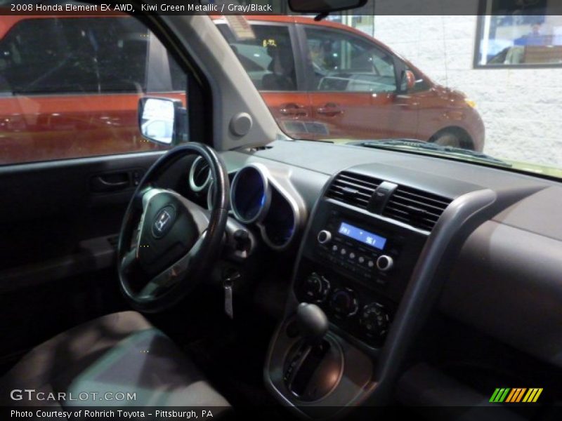 Kiwi Green Metallic / Gray/Black 2008 Honda Element EX AWD