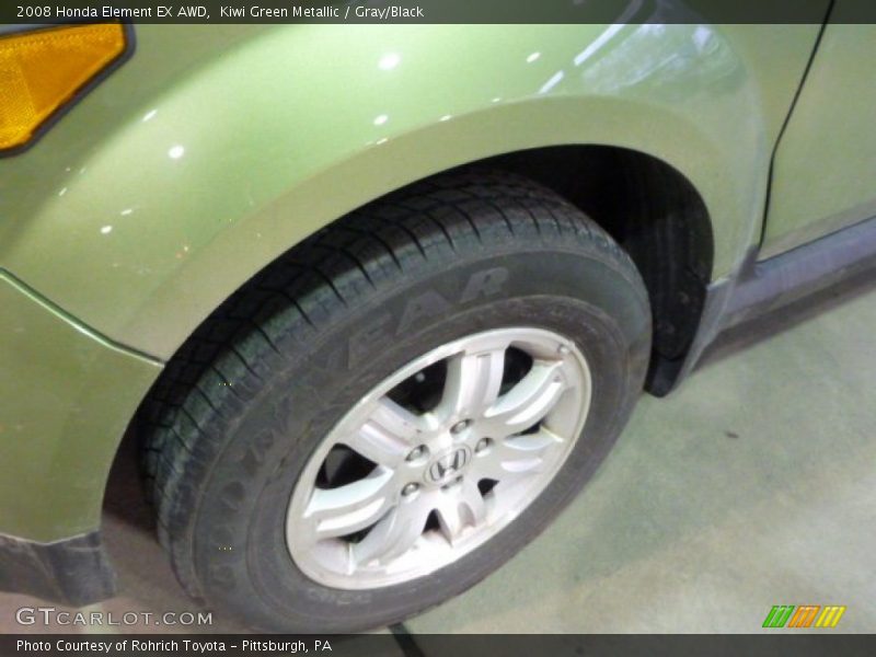 Kiwi Green Metallic / Gray/Black 2008 Honda Element EX AWD