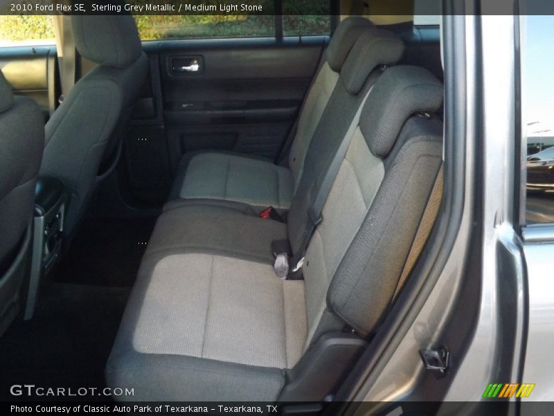 Sterling Grey Metallic / Medium Light Stone 2010 Ford Flex SE
