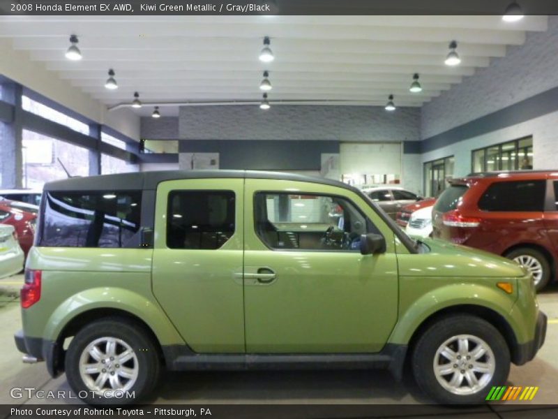 Kiwi Green Metallic / Gray/Black 2008 Honda Element EX AWD