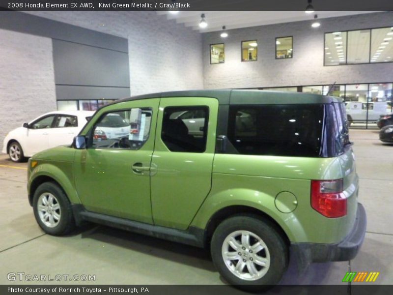 Kiwi Green Metallic / Gray/Black 2008 Honda Element EX AWD