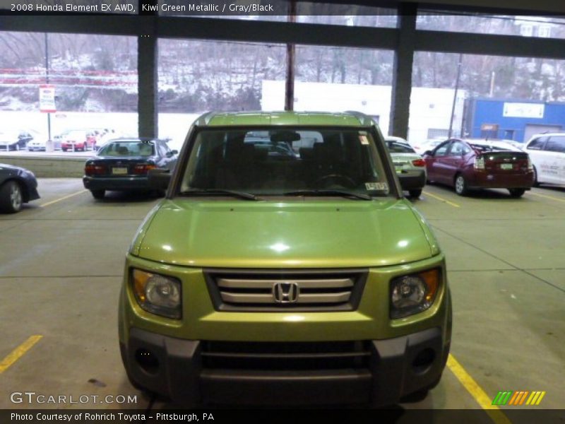 Kiwi Green Metallic / Gray/Black 2008 Honda Element EX AWD