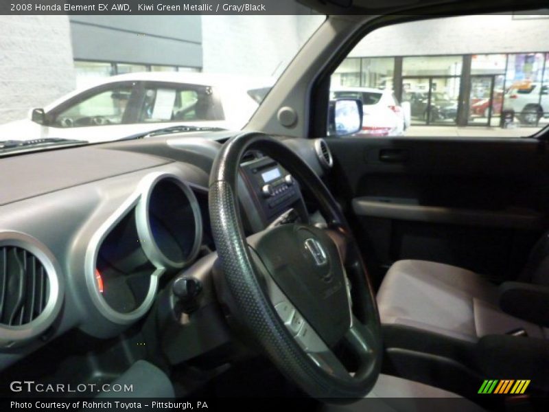 Kiwi Green Metallic / Gray/Black 2008 Honda Element EX AWD