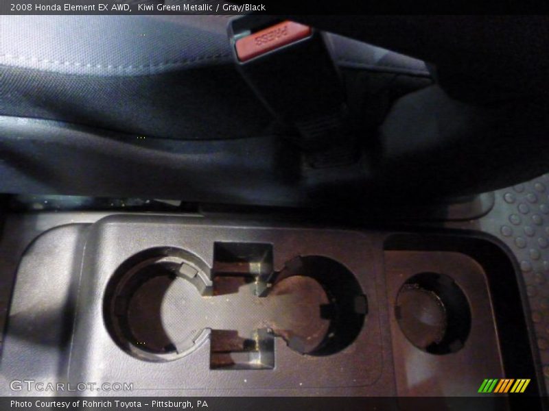 Kiwi Green Metallic / Gray/Black 2008 Honda Element EX AWD