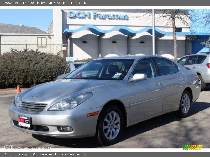 Millennium Silver Metallic / Black 2002 Lexus ES 300