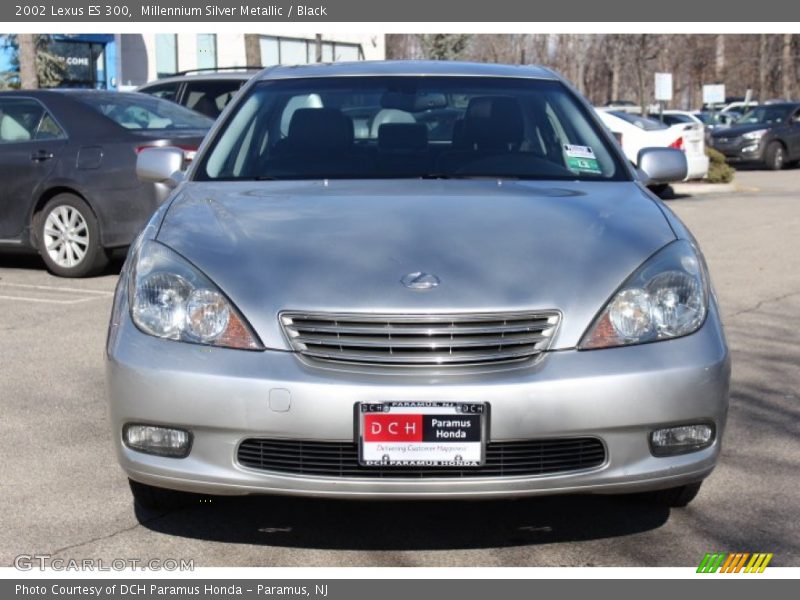 Millennium Silver Metallic / Black 2002 Lexus ES 300