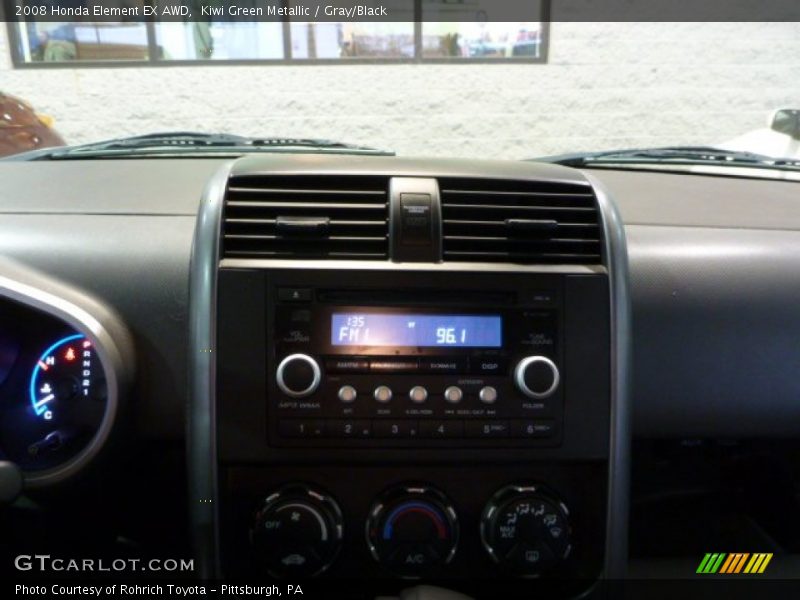 Kiwi Green Metallic / Gray/Black 2008 Honda Element EX AWD