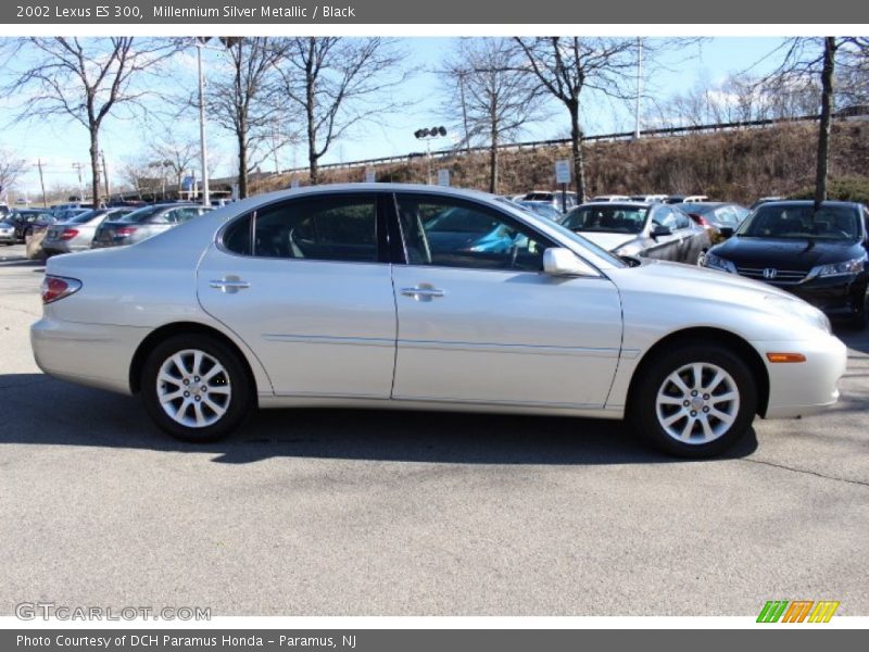 Millennium Silver Metallic / Black 2002 Lexus ES 300
