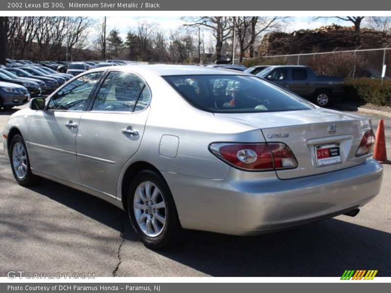 Millennium Silver Metallic / Black 2002 Lexus ES 300