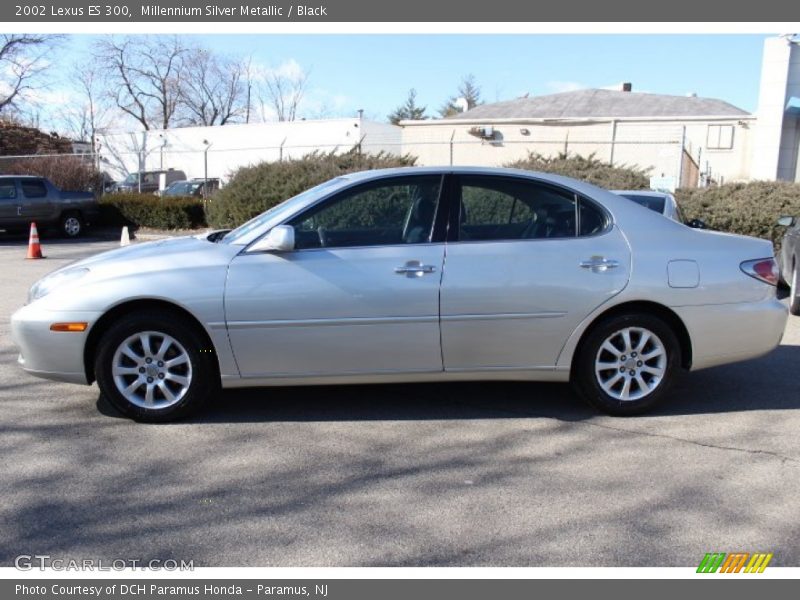Millennium Silver Metallic / Black 2002 Lexus ES 300