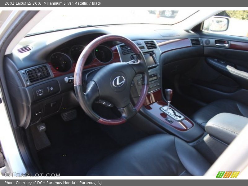 Millennium Silver Metallic / Black 2002 Lexus ES 300