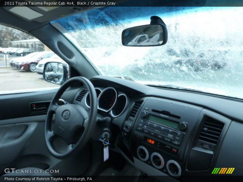 Black / Graphite Gray 2011 Toyota Tacoma Regular Cab 4x4