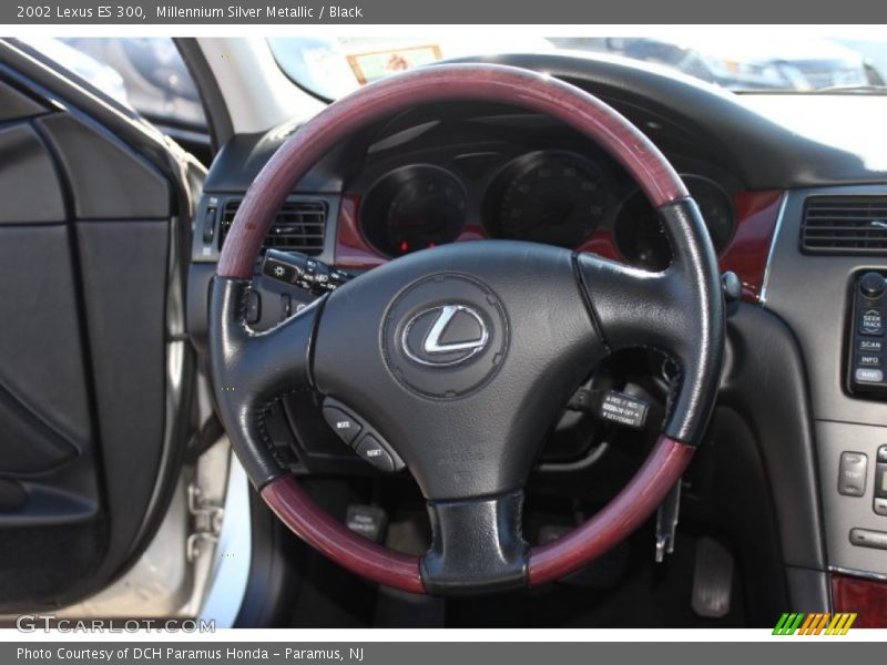 Millennium Silver Metallic / Black 2002 Lexus ES 300