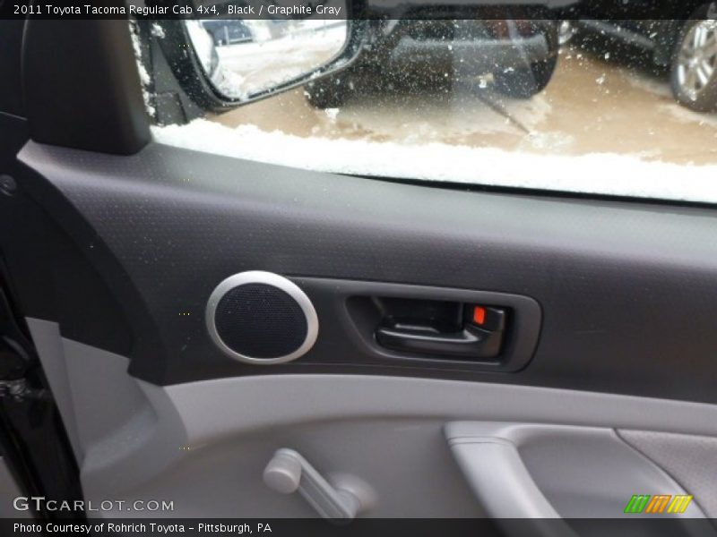 Black / Graphite Gray 2011 Toyota Tacoma Regular Cab 4x4