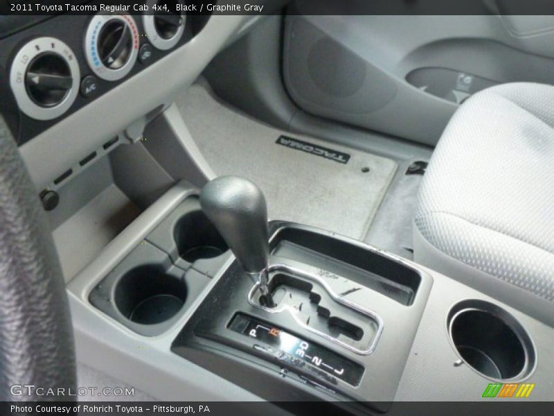 Black / Graphite Gray 2011 Toyota Tacoma Regular Cab 4x4