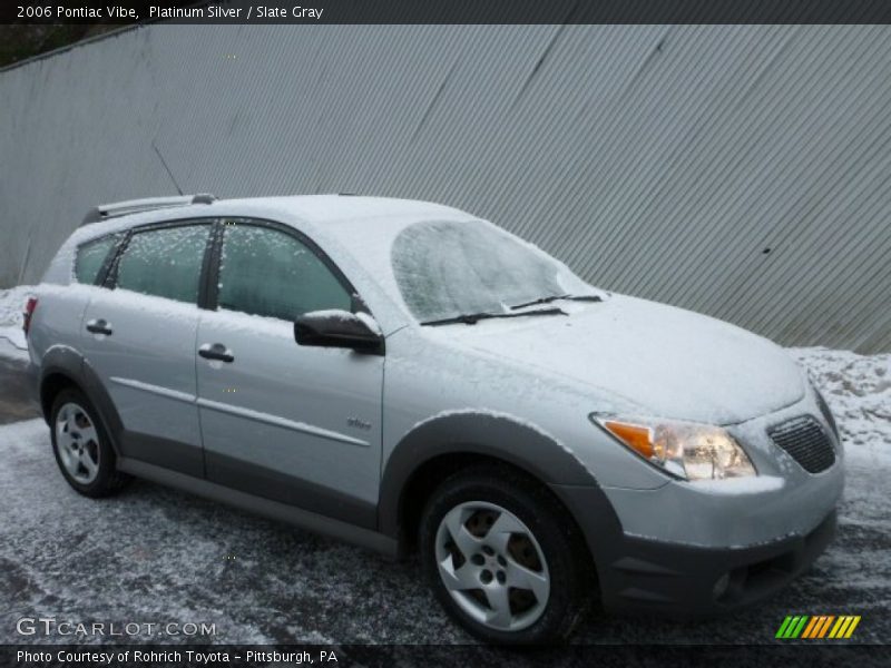 Platinum Silver / Slate Gray 2006 Pontiac Vibe