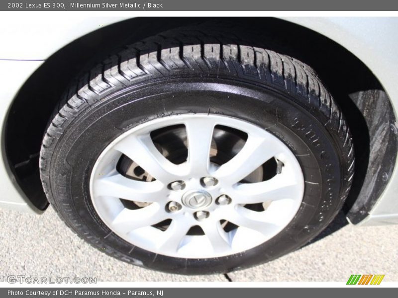 Millennium Silver Metallic / Black 2002 Lexus ES 300