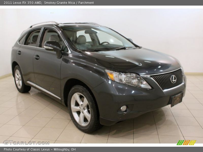 Smokey Granite Mica / Parchment 2011 Lexus RX 350 AWD