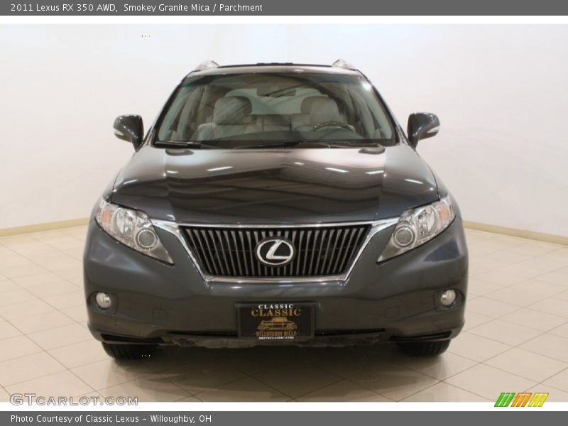 Smokey Granite Mica / Parchment 2011 Lexus RX 350 AWD
