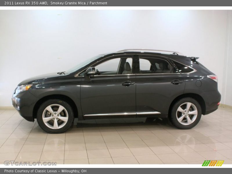 Smokey Granite Mica / Parchment 2011 Lexus RX 350 AWD