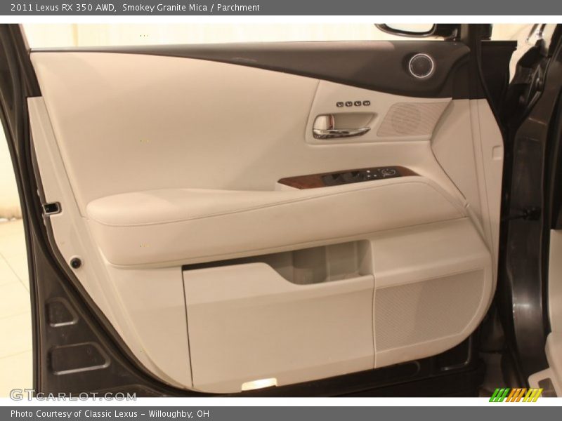 Smokey Granite Mica / Parchment 2011 Lexus RX 350 AWD