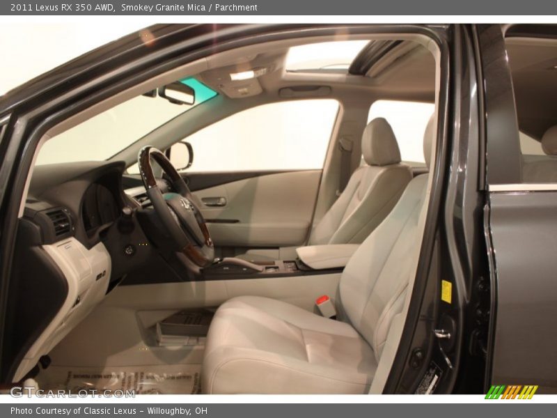 Smokey Granite Mica / Parchment 2011 Lexus RX 350 AWD