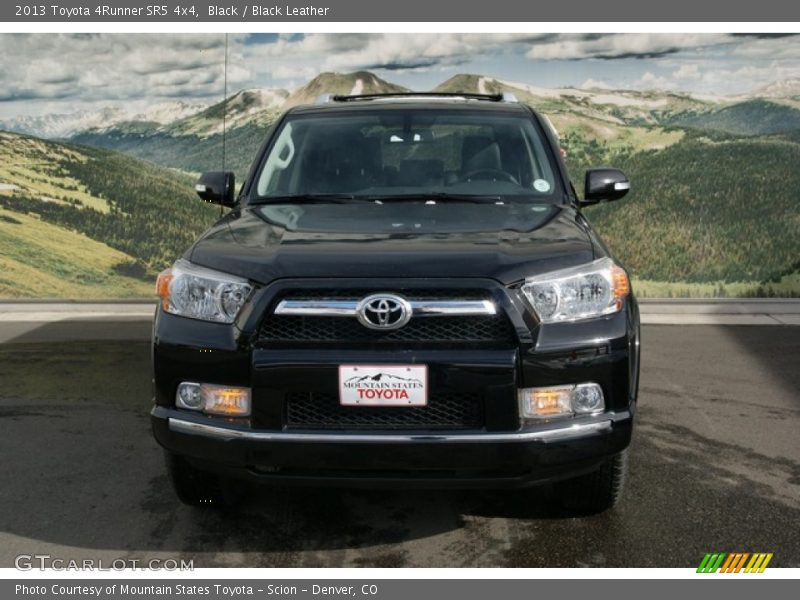 Black / Black Leather 2013 Toyota 4Runner SR5 4x4