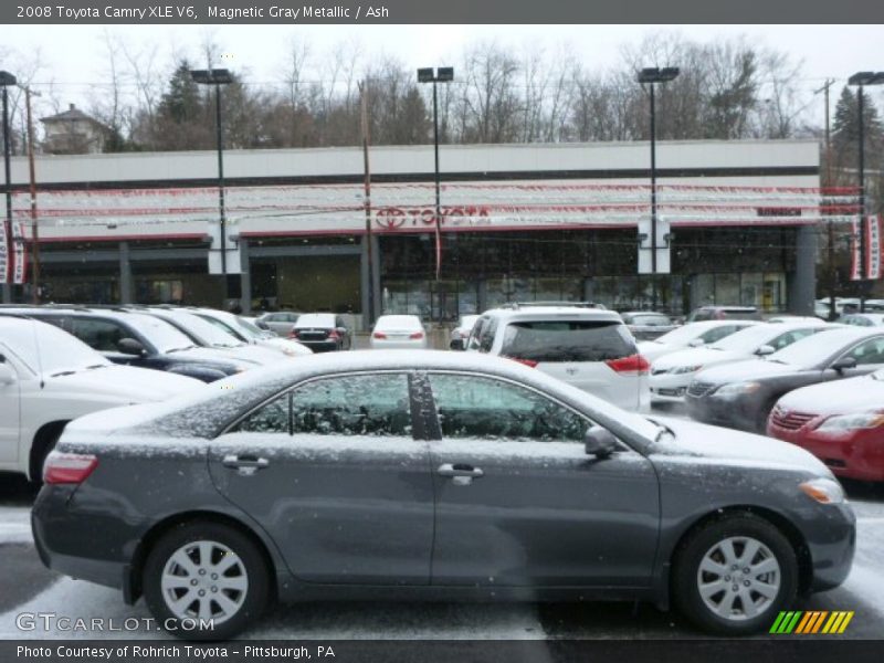 Magnetic Gray Metallic / Ash 2008 Toyota Camry XLE V6