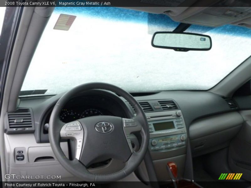 Magnetic Gray Metallic / Ash 2008 Toyota Camry XLE V6