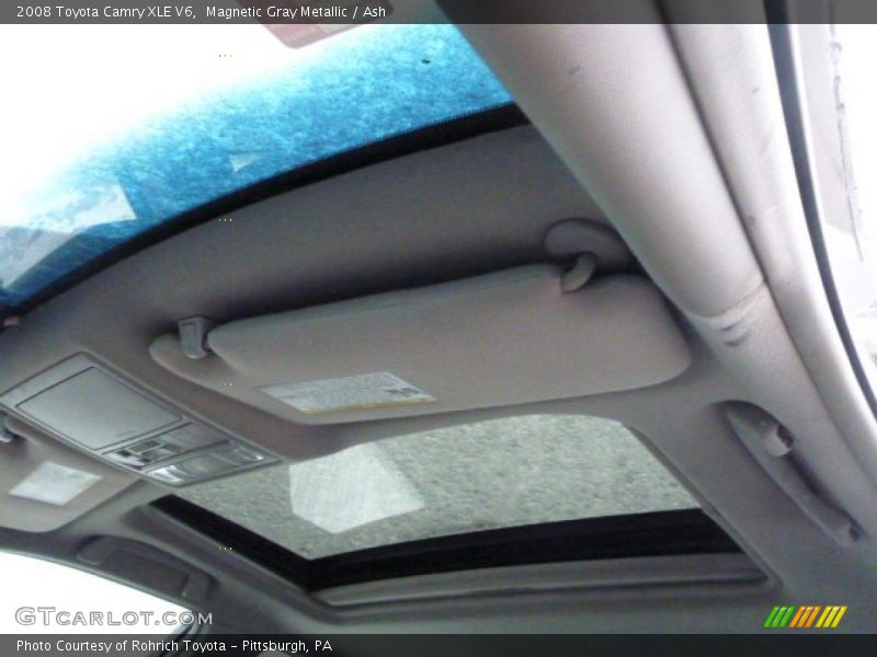 Magnetic Gray Metallic / Ash 2008 Toyota Camry XLE V6