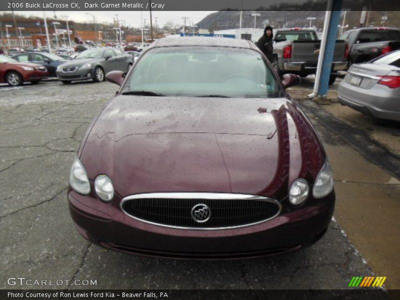 Dark Garnet Metallic / Gray 2006 Buick LaCrosse CX
