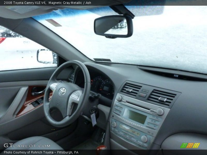 Magnetic Gray Metallic / Ash 2008 Toyota Camry XLE V6