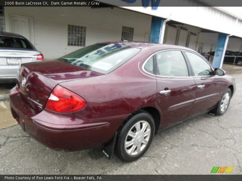 Dark Garnet Metallic / Gray 2006 Buick LaCrosse CX