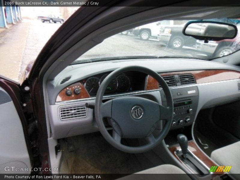 Dark Garnet Metallic / Gray 2006 Buick LaCrosse CX