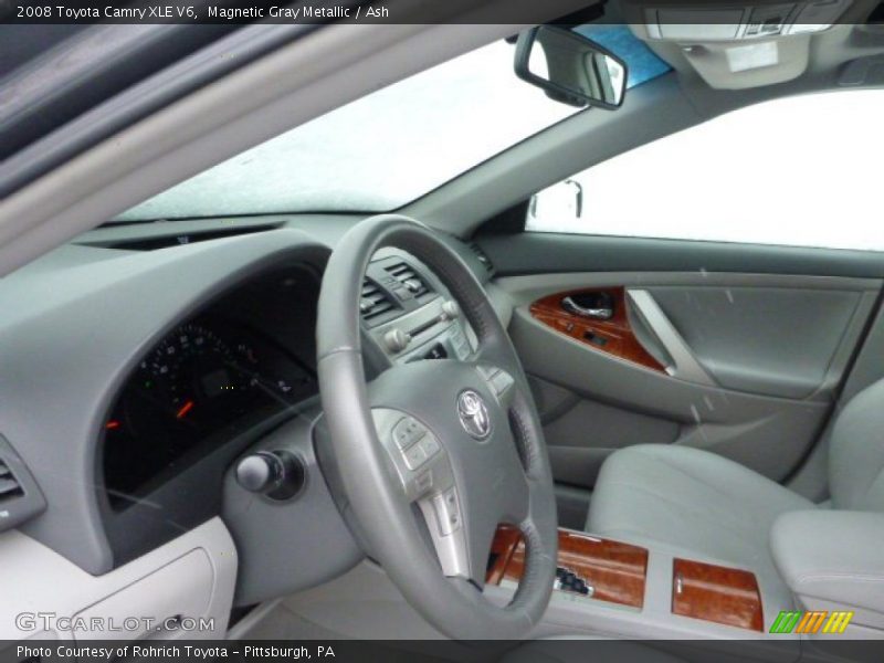Magnetic Gray Metallic / Ash 2008 Toyota Camry XLE V6