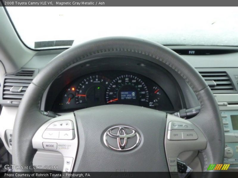 Magnetic Gray Metallic / Ash 2008 Toyota Camry XLE V6