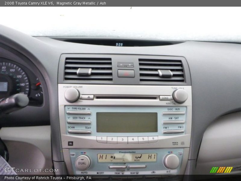 Magnetic Gray Metallic / Ash 2008 Toyota Camry XLE V6