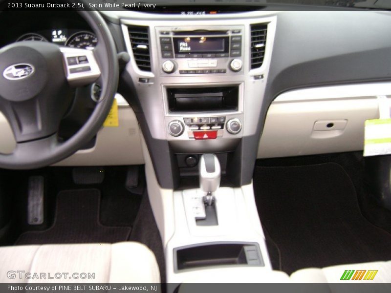 Satin White Pearl / Ivory 2013 Subaru Outback 2.5i