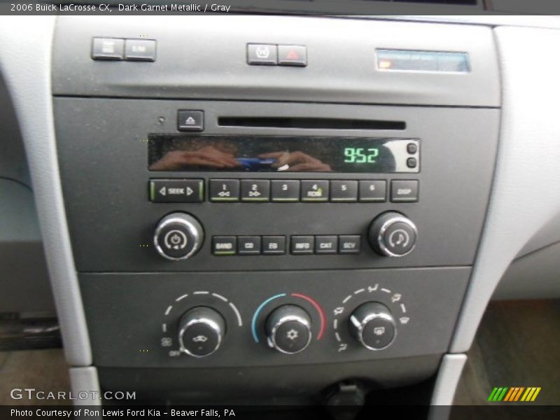 Dark Garnet Metallic / Gray 2006 Buick LaCrosse CX