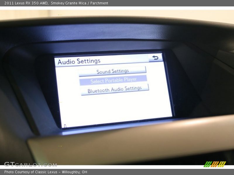 Smokey Granite Mica / Parchment 2011 Lexus RX 350 AWD