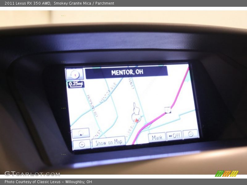 Smokey Granite Mica / Parchment 2011 Lexus RX 350 AWD