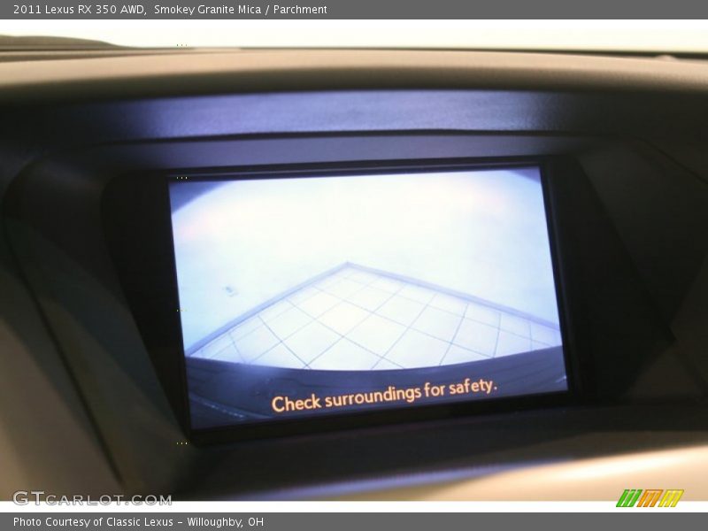 Smokey Granite Mica / Parchment 2011 Lexus RX 350 AWD