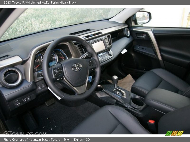 Black Interior - 2013 RAV4 Limited AWD 