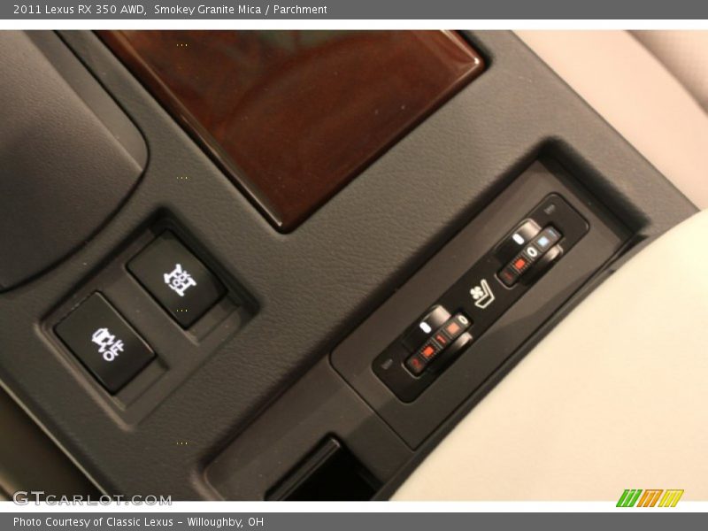 Smokey Granite Mica / Parchment 2011 Lexus RX 350 AWD