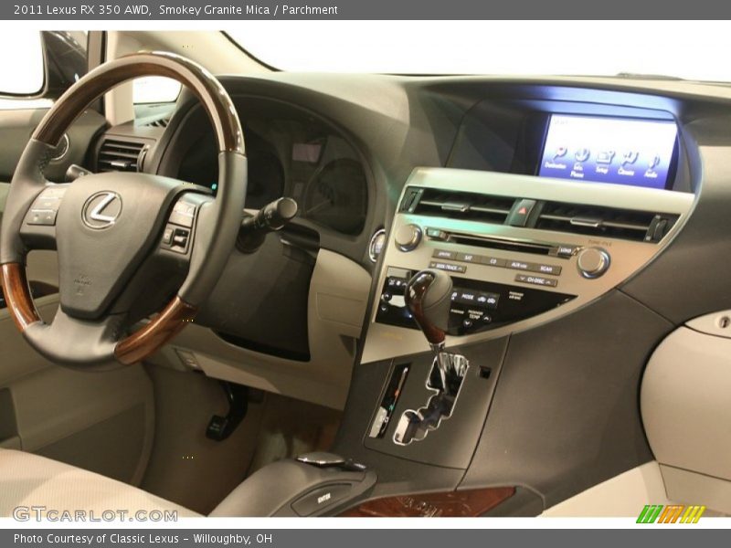 Smokey Granite Mica / Parchment 2011 Lexus RX 350 AWD