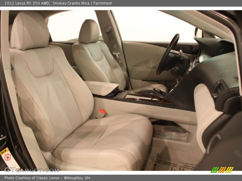 Smokey Granite Mica / Parchment 2011 Lexus RX 350 AWD