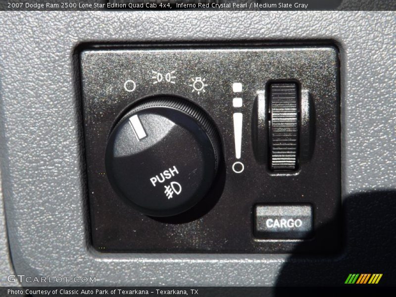 Inferno Red Crystal Pearl / Medium Slate Gray 2007 Dodge Ram 2500 Lone Star Edition Quad Cab 4x4