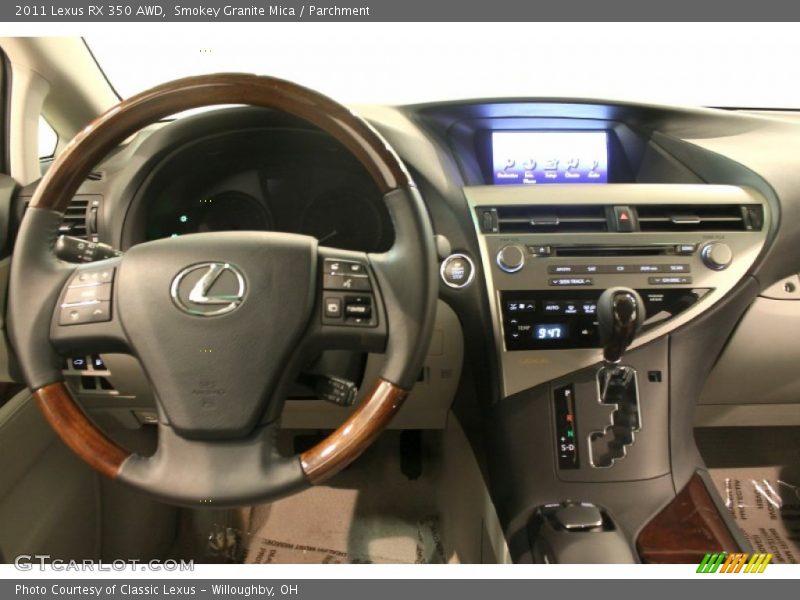 Smokey Granite Mica / Parchment 2011 Lexus RX 350 AWD