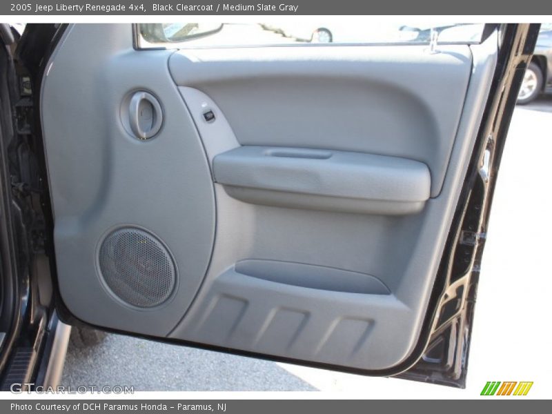 Black Clearcoat / Medium Slate Gray 2005 Jeep Liberty Renegade 4x4