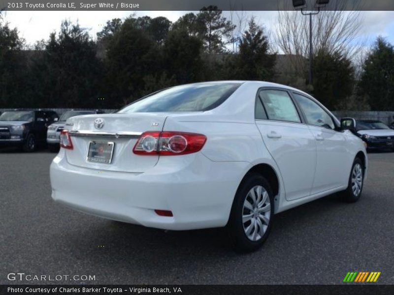 Super White / Bisque 2013 Toyota Corolla LE